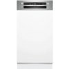 BOSCH SPI4HMS49E Séria 4 - Zabudovateľná umývačka riadu - 45 cm - Brúsená oceľ