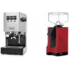 Gaggia New Classic EVO BC + Eureka Mignon Silenzio, BL ferrari red