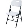ArtRoja Záhradná skladacia stolička CATERING | biela