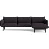 Normann Copenhagen Modulárna sedačka Ark Chaise Longue, 3-miestna – tmavosivá
