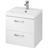 Cersanit Lara City 50, SET skrinka + umývadlo, 494x397x460 mm, biela lesklá, S801-141-DSM