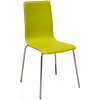 Domov Združenie KENT PLUS ZE - Stolička CHROM/EKO koženka zelená-pistaciová
