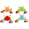 Teddies Krab hrkálka plyš 10x15cm