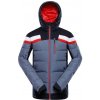 Pánska páperová lyžiarska bunda s membránou ptx ALPINE PRO FERER sivá 4XL
