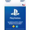PlayStation el. peňaženka - 200 CZK - POUZE PRO ČESKÉ PSN ÚČTY, POUŽITELNÉ JEN NA ČESKÉM PSN ÚČTĚ