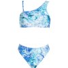 Dámske dvojdielne plavky Axis LAMBADA modrá biela