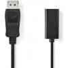 Nedis CCGB37150BK02 - DisplayPort – HDMI Kabel | DisplayPort Zástrčka - HDMI Zásuvka | 0,2 m | Černá barva