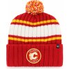 47 Brand Pánska zimná čiapka Calgary Flames Plateau ’47 Cuff Knit