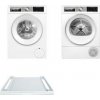 Set výrobkov Bosch WGG244F9BY + WQG24591BY + WTZ27400 biely