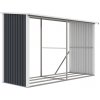 Prístrešok na drevo G21 WOH 682 - 302 x 119 cm, antracitový