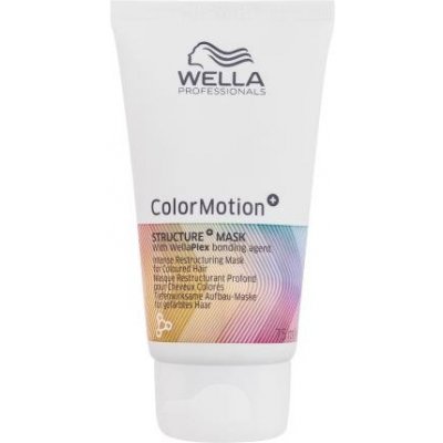 Wella Professionals ColorMotion+ Structure Mask posilňujúca maska na vlasy pre poddajnosť a lesk 75 ml pre ženy