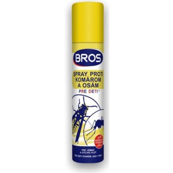Bros spray proti komárom a vosám pre deti 90 ml
