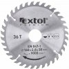 EXTOL PREMIUM 8803215 Kotouč pilový s SK plátky, 160x2,0x30mm, 36T, šířka SK plátků 2,8mm