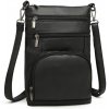 Čierna malá crossbody kabelka 