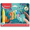Maped Jungle Fever Jumbo 12 farieb
