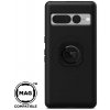 Quad Lock Quad Lock - MAG Ochranný kryt s adaptérom na držiak telefónu pre telefóny Google Pixel, Výber telefónu Pixel 6a, Farba krúžka Sivá