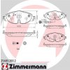 ZIMMERMANN Sada brzdových platničiek kotúčovej brzdy 256832002