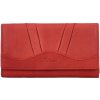 Dámska kožená peňaženka červená - Delami Gislinde červená