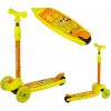 IMPORT LEANTOYS Trojkolka Balance Scooter Svetelné kolesá Žltá veverička