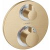 HansGrohe Ecostat S - Termostatická batéria pod omietku na 2 spotrebiče, kefovaný bronz 15758140