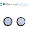 FixPremium - PS4/PS5 Controller Grip Caps - Set 2ks, transparentná čierna