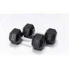 TRUESTEEL Jednoručné činky Hexagon TrueGrip 1 kg - 47,5 kg 25 kg