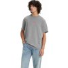 Pánske tričko Levi's®, SS RELAXED BABY TAB T Sivá,Červená S