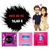 Pasante mega veľký balíček mix 80 ks – môj kondóm 002