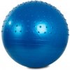 RUBEN Rehabilitačná lopta GYM BALL s výstupkami Ø 65 cm + pumpa, FARBA Modrá
