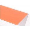 Amirro Cover Orange Sklenená polica 60x12 cm, oranžová, 100-043