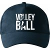 Volleyball nápis - Šiltovka so zahnutým šiltom a mosaznou sponou - Univerzálna veľkosť ( Tmavomodrá (takmer čierna) )