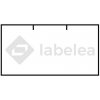 Labelea Samolepiace etikety do klieští, 37x19 mm Contact biele, Farba etikiet Biela ECO3719CON25W