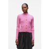 KARDIGÁN KARL LAGERFELD KNIT CARDIGAN OPERA MAUVE