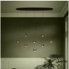 Eglo | Eglo 390055 - LED Stmievateľný luster na lanku PARATEBUENO 8xLED/4,2W/230V čierna | EG390055