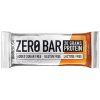 Proteínová tyčinka, bezlepková, 50g, BIOTECH USA Zero Bar, čokoláda karamel