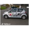 Ochranné lišty dverí Toyota Aygo I 5D 05-13R, MODEL F-2