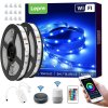 WIFI 10m Set LED pásik RGB IP20 - 2x5m 5050 SMD