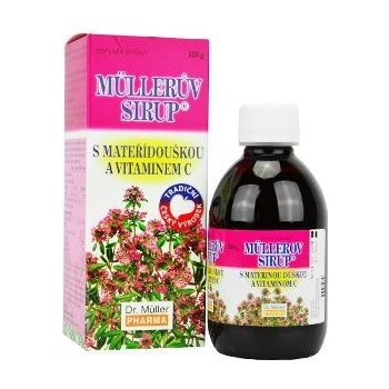 Dr.Müller Mullerův sirup mateřídouš + vitamin C 320 g