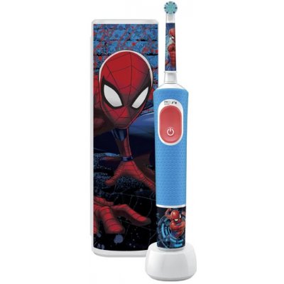 ORAL-B ORAL-B VITALITY PRO KIDS Spiderman - Elektrická detská zubná kefka+cestovné púzdro