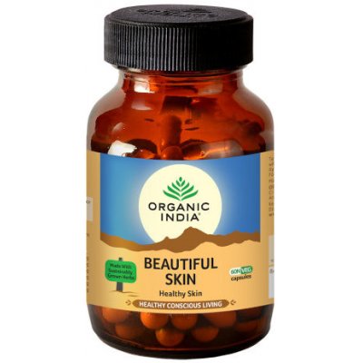 B-Skin kapsule zdravá pokožka, akné, pečeň Organic India 60 ks Obsah: 60 kapsúl