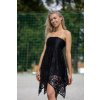 VFstyle Dámska plážový přehoz 2v1 Timea čierny Veľkosť: 2XL-3XL
