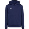 Detské futbalové tričko Entrada 22 Hoody Jr H57517 - Adidas 176CM