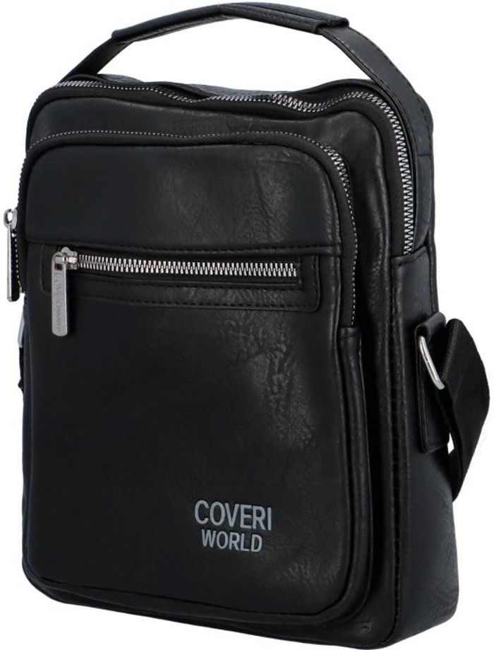 Coveri World pánska crossbody taška Elm čierna