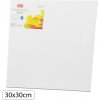 SISI 137371 Maliarske plátno na papierovej doske 30x30 cm, biela