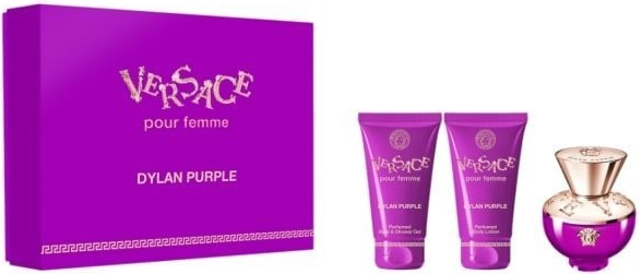 Versace Pour Femme Dylan Purple EDP 50 ml + sprchový gel 50 ml + tělové mléko 50 ml pre ženy