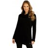 Litex Dámsky predĺžený sveter 7E019 čierna M