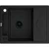 DEANTE DEANTE - Magnetic čierna - Magnetic Granitový drez s odkvapkávačom ZRM_N11A