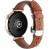 VSETKONAMOBIL 123846 LATTICE BAND Kožený remienok pre Huawei Watch GT 6 41mm / GT 5 41mm svetlohnedý
