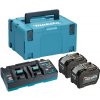 Makita Makita AKU sada Li-ion XGT 40V, 2x BL4080F + DC40RB + Makpac 191Y97-1