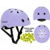 Ochranná PRILBA Kidwell ORIX II Violet S Fialová na bicykel kolobežku pre dieťa